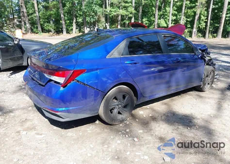 2021 Hyundai Elantra Sel из США, поврежденный, VIN 5NPLS4AG9MH035509